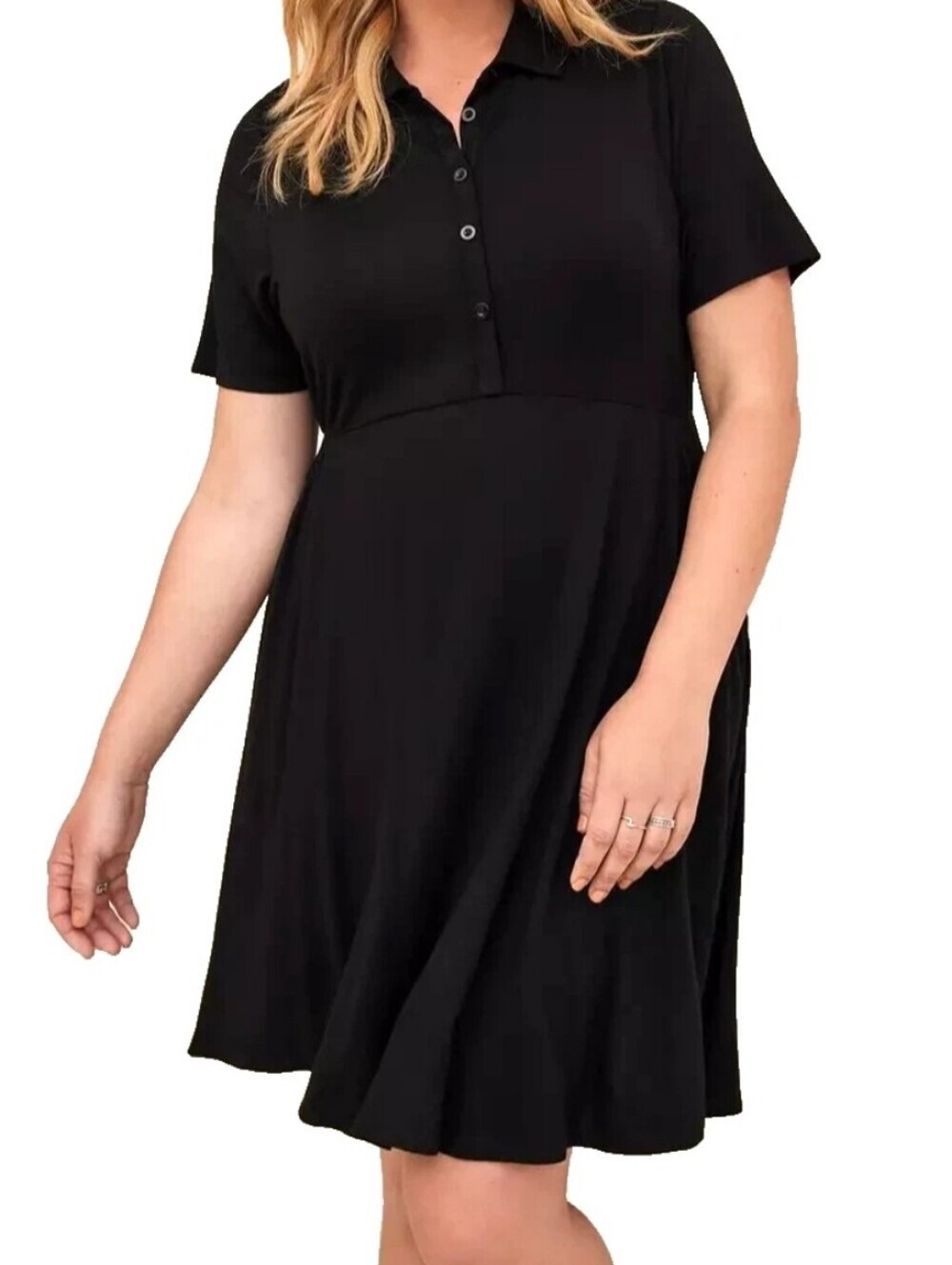 Torrid Super Soft Knits Collared Mini Dress